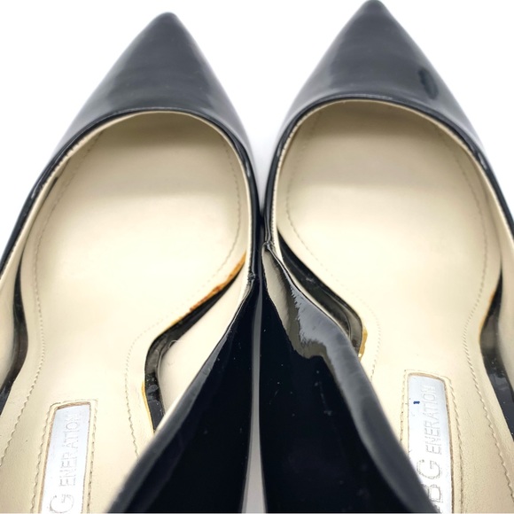 EUC BCBGeneration BG-Pretty Patent Black Pumps, 6/36 - Picture 7 of 15